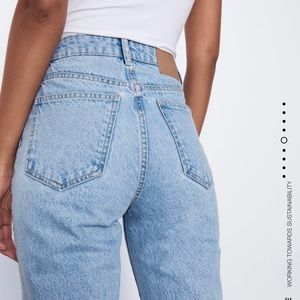 Zara mom jeans